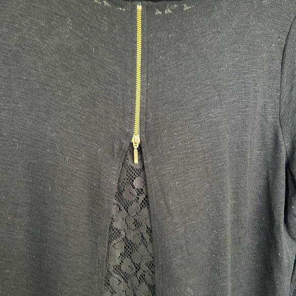 Knit Top with lace insert - Picture 4 of 8